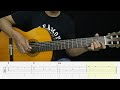 Departure - Rurouni Kenshin - Fingerstyle Guitar Tutorial + TAB & Lyrics