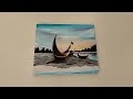 সমূদ্র সৈকতের দৃশ্য/সাম্পান নৌকা/Sampan boat beach scene