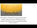 FAIRYTALE (PMV)