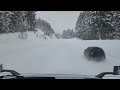 Trucking Highway 58 in OR During Chain Laws and a Storm!!!