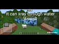 Minecraft x-ray texture pack [1.20 compatible] and sea through water