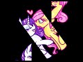 fluttershy x rarity: suagr rush (for @princessloveheartsthehedge9964 )