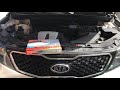 How to change air filter On 2013 Kia SORENTO SX V6