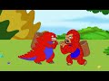 Rescue SPIDER GODZILLA & KONG Vs Evolution Of SHIMOZILLA : Who Will Win?| Godzilla Cartoon