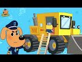 Who Ate the Pizza? | Funny Cartoons for Kids | Police Cartoon | Sheriff Labrador