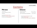 What is Phrases and Clauses in English Grammar || Phrases Vs Clauses #07 || Research Area Nadeem