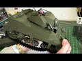 UNBOXING THE NEW COOLBANK  1/16TH M5A1 STUART LIGHT TANK & TAKING A LOOK INSIDE 3 SERVOS DCD GEARBOX