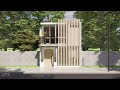 🏠 Tiny MINIMALIST LOFT | YOUR FIRST HOUSE! on a 5m x 7m plot [FULL VIRTUAL TOUR]