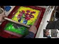 Printmaking: Monotype Silkscreen Demonstration