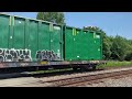 A friendly engineer on M422 at jones Crossing Woodford Va 7/15/22