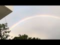 Sunday Dec 31,2023  @7:30 am first video of rainbow  in Puerto Rico. Cloudy no rain!