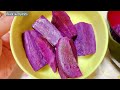 JAPANESE PURPLE SWEET POTATO || BAKED SWEET POTATO ||紫芋||
