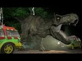 Dinosaurus Jurassic World:T-rex,Kingkong,Godzilla,Carnotaurus,Megalodon,Skull Crawler,Brontosaurus