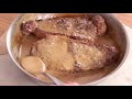 How to make a pan sauce for steak | Bistrot pepper steak recipe like in France