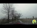 ASMR Driving 4k - Raining, Highway, and City Driving February 16, 2023