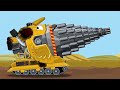 World of tanks: The monster factory ! Pochita ROBOT vs Optimus TV | Cartoons about tanks