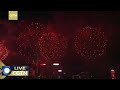 Live: Hong Kong's National Day Fireworks Display lights up the sky