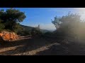 Υμηττός MTB-κατάβαση  Αγία Παρασκευή.MTB cycling on Hymettus mountain in Athens city of Greece