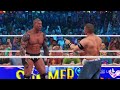 Wwe2k23 game play | Tag team match with John Cena, Randy Orton Vs Roman, the rock