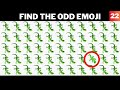 Find the Odd Emoji | Emoji Quiz