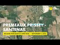 Tour of Burgundy by bike - Stage 9 and end - Premeaux Prissey to Santenay. Summary of this trip