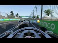 My first time playing F1 games ended in crash