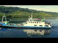 Drone Footage of MV.Gulatatae arriving at Atoifi