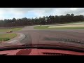 Dale and Orange Callaway Vette at Barber Motorsports Park and Chin Track Days