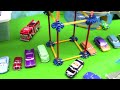 Disney Cars Super Track of Speed Tournament NASCAR Vs  RS 24h Endurance Racers part 1