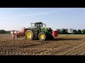 John Deere 6155R mit Lemken Kreiselegge & 6175R mit Becker-Einzelkornsämaschine 11.5.24