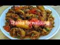 Frying Chicken Skin With Cherry Tomatoes Tastes So Delicious | Tasty Chicken Skin Fry Recipe