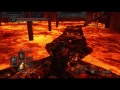 Lava walking Dark Souls 2 (Chaos Storm Pyromancy)