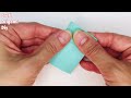 How to Make Paper Bag - Sticky Note Origami Easy Paper Bag Tutorial - DIY Miniature Paper Craft Idea