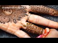 Step by step rakhi 🪞Special full hand mahendi digain tutorial| New Mahendi digain 2023 #youtubevideo