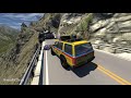 Collapsing Bridge Pileup Car Crashes #22 - BeamNG DRIVE | SmashChan