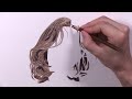 Realtime Drawing: The LAST Hair Tutorial You Will EVER Need!