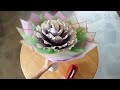 How to make money flower bouquet without styrofoam