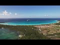 4K Drone Footage | Bird's Eye View of Half Moon Cay | Carnival Cruise Lines Private Island