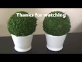 TOPIARY DIY DOLLAR TREE HOME DECOR  EASY and CHEAP