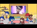 MLb Characters react to all transformations (MLb Gacha life video) 🐞🐱