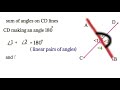 Theorem 6.1 / vertically opposite angles are equal/ / lines and angles/ #maths #youtube video viral