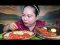 NIKMATNYA  1 KG IKAN PATIN GEPREK,JENGKOL MUDA,REBUSAN GENJER,SAMBAL TERASI,TIMUN MUDA MUKBANG