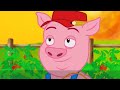 Three Little Pigs and Colorful Gumballs 🐷 | Bedtime Stories for Kids in English | Fairy Tales