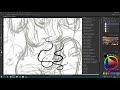 Tools of the trade | Digital inking brushes and tools for Photoshop! | Demonstration