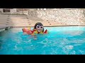 qisya swimming