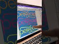 A day in the life of a Graphics Designer | Logo design for Perfecta