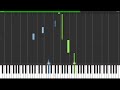 Lullaby (My Sassy Girl) Piano Tutorial on Synthesia