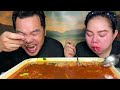 4 Bungkus Mie Gaga lvel 5, plus gurita jamur tahu sayur kuah pedas Mukbang