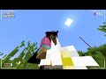 I made my new minecraft friend use a cursed texture pack.. (Minecraft Movie)