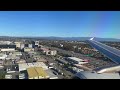 [4K] LAX Landing - American Airlines Los Angeles Arrival